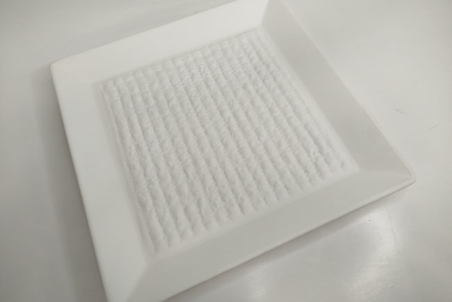 מגש מצה עם טקסטורה