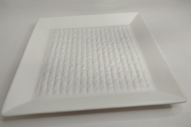 מגש מצה עם טקסטורה