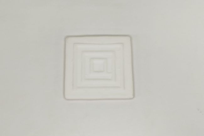 אריח חלק עם מסגרת 10*10